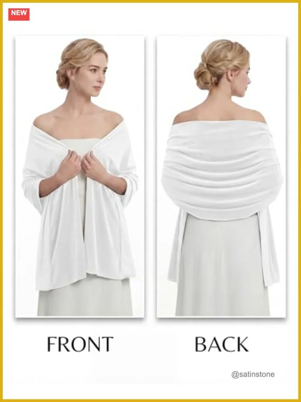 Women's Velvet Shawl Wrap for Evening Dresses Wedding Bridal Scarf Cover Up